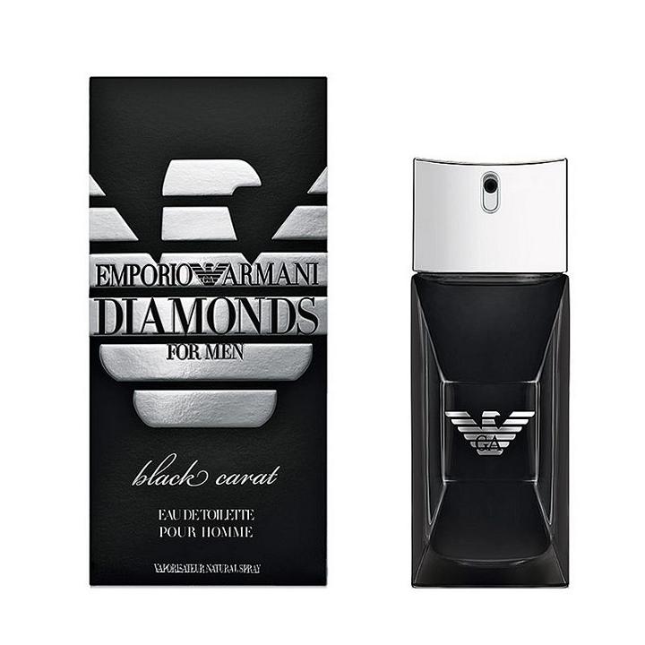 Emporio Armani Diamonds Black Carat Men's Cologne, Multicolor