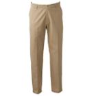 Lee, Men's Total Freedom Relaxed-fit Comfort Stretch Pants, Size: 32x32, Beig/green (beig/khaki)