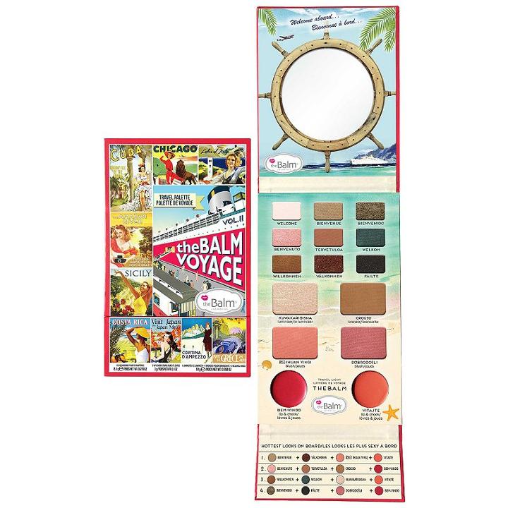 Thebalm Voyage Vol. 2 Makeup Palette, Multicolor