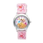 Disney Princess Kids' Cinderella, Belle & Aurora Time Teacher Watch, Girl's, Multicolor