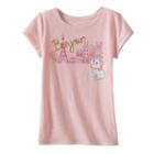 Disney's The Aristocats Girls 4-7 Marie Bonjour Slubbed Tee By Jumping Beans&reg;, Girl's, Size: 4, Brt Pink