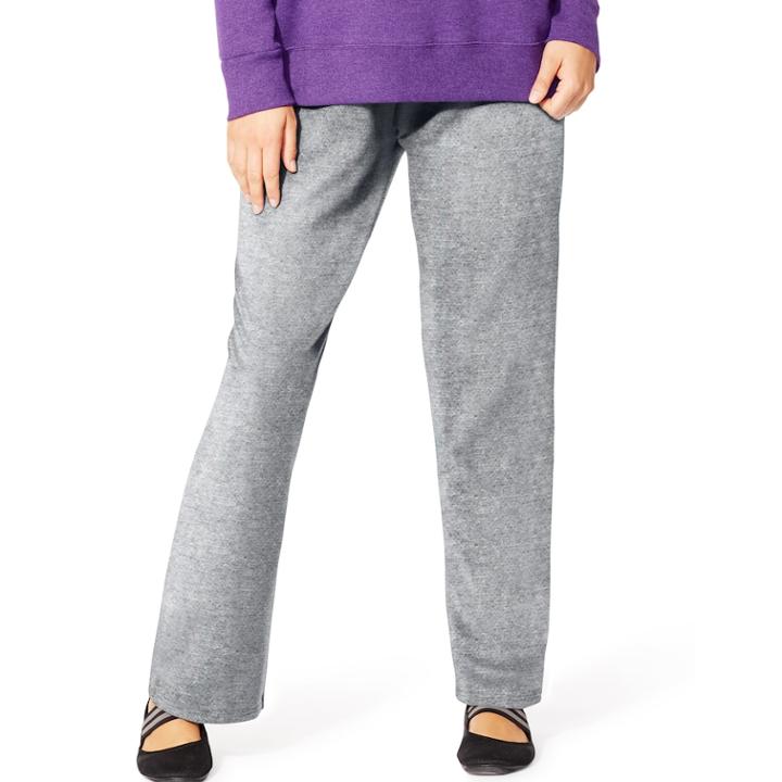 Plus Size Just My Size Fleece Lounge Pants, Women's, Size: 3xl, Light Grey