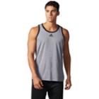 Big & Tall Adidas Performance Tank Top, Men's, Size: 3xb, Grey