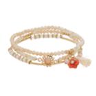 Lc Lauren Conrad Multi-strand Beaded Bracelet, Women's, Multicolor