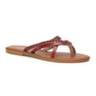Women's Sonoma Goods For Life&trade; Braided Multi Strap Sandals, Size: Small, Med Brown