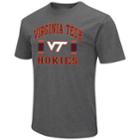 Men's Campus Heritage Virginia Tech Hokies Banner Tee, Size: Xxl, Dark Grey