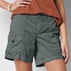 Women's Sonoma Goods For Life&trade; Comfort Waist Shorts, Size: 8, Lt Green