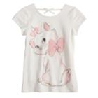 Disney's Aristocats Marie Girls 4-10 Faux-tie Back Graphic Tee By Jumping Beans&reg;, Size: 4, Natural
