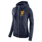 Women's Nike West Virginia Mountaineers Gym Vintage Hoodie, Size: Large, Blue (navy)