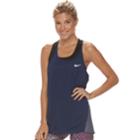 Women's Nike Dry Training Running Tank, Size: Small, Med Blue