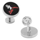 Dc Comics Superman Silhouette Cuff Links, Men's, Black