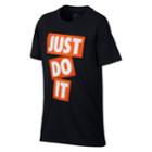 Boys 8-20 Nike Training Graphic Tee, Size: Small, Grey (charcoal)