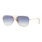Ray-ban Rb3603 56mm Square Gradient Sunglasses, Women's, Gold