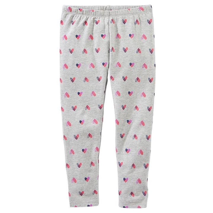 Girls 4-8 Oshkosh B'gosh&reg; Print Leggings, Girl's, Size: 8, Ovrfl Oth