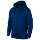 Big & Tall Nike Therma Zip-front Training Hoodie, Men's, Size: Xl Tall, Dark Blue