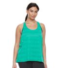 Plus Size Fila Sport&reg; 2-fer Mesh Tank, Women's, Size: 1xl, Med Green
