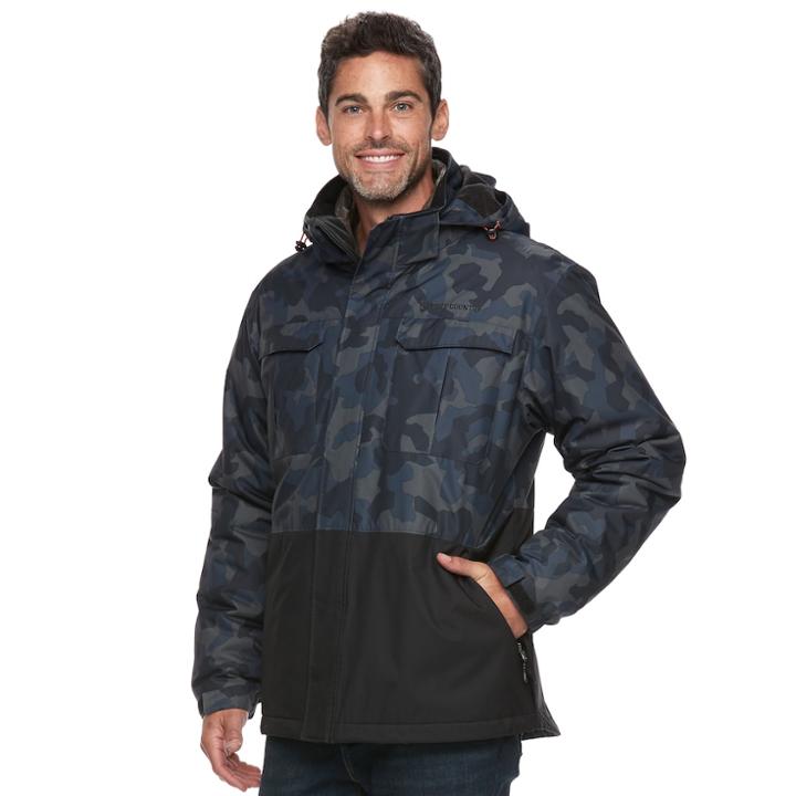 Big & Tall Free Country 3-in-1 Systems Jacket, Men's, Size: 3xl Tall, Green Oth
