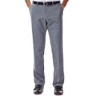 Big & Tall Haggar&reg; Straight-fit Performance Microfiber Slacks, Men's, Size: 52x40, Light Grey