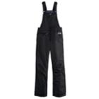 Boys 8-20 Drift Insultated Snowbibs, Size: Medium, Black