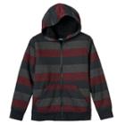 Boys 8-20 Tony Hawk Rugby-striped Hoodie, Boy's, Size: Medium, Red