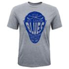 Boys 8-20 St. Louis Blues Helmet Goals Tee, Size: L 14-16, Grey