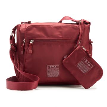 E.t.a. By Rosetti Mykonos Large Crossbody Bag With Rfid-blocking Pouch, Women's, Dark Red