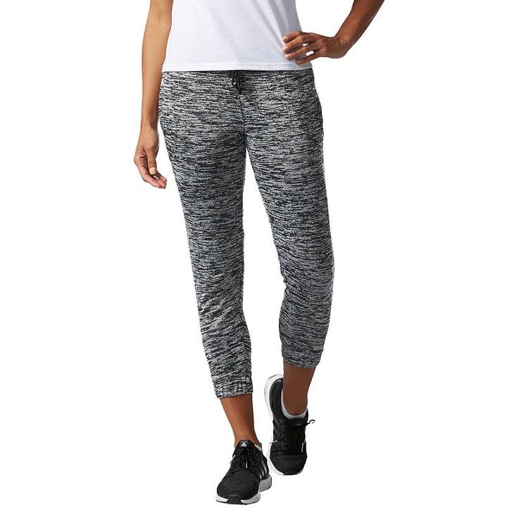 Women's Adidas 2 Street 7/8 Pants, Size: Medium, Black