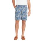 Men's Izod Classic-fit Ripstop Cargo Shorts, Size: 33, Blue (navy)