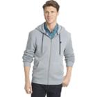 Men's Izod Advantage Classic-fit Solid Fleece Hoodie, Size: Large, Light Grey