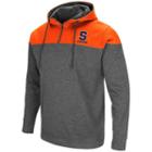 Men's Campus Heritage Syracuse Orange Top Shot Hoodie, Size: Xl, Grey (charcoal)