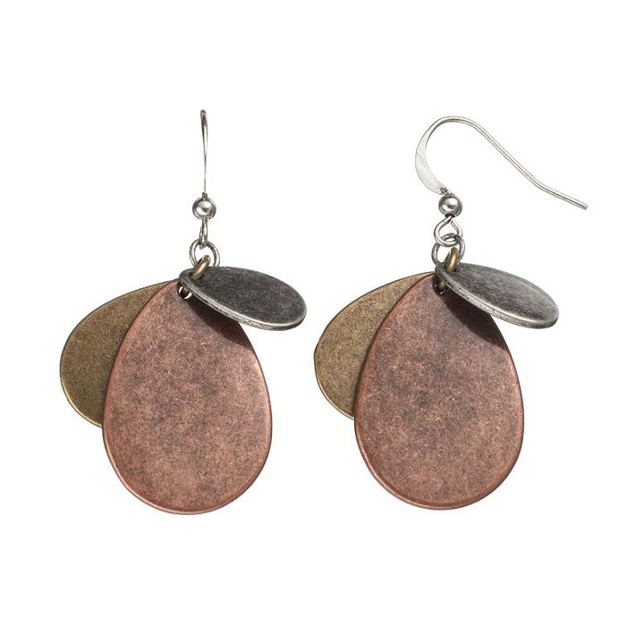 Apt. 9 Teardrop Earrings, Women's, Multicolor