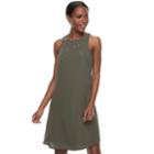 Women's Apt. 9&reg; High Neck Shift Dress, Size: Xl, Dark Green