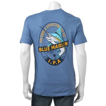 Men's Columbia Blue Marlin Ipa Tee, Size: Large, Grey Other