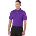 Big & Tall Grand Slam Airflow Solid Pocketed Performance Golf Polo, Men's, Size: 3xb, Purple Oth