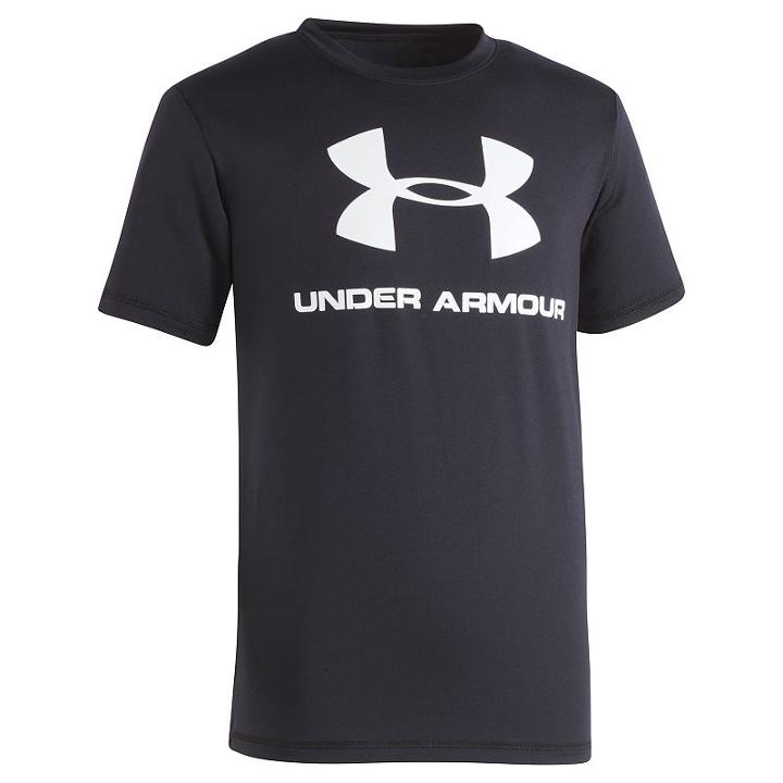Boys 8-20 Under Armour Logo Surf Shirt, Boy's, Size: Xl, Black