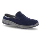 Easy Street Kana Women's Suede Clogs, Size: Medium (6.5), Blue (navy)