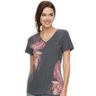 Women's Sonoma Goods For Life&trade; Graphic V-neck Tee, Size: Xl, Grey (charcoal)