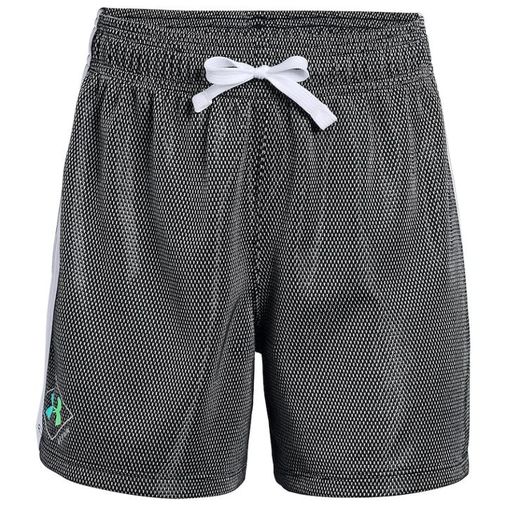 Girls 7-16 Under Armour She Plays We Win Soccer Shorts, Size: Medium, Black