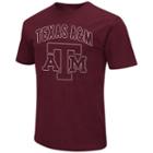 Men's Campus Heritage Texas A & M Aggies Logo Tee, Size: Small, Dark Red