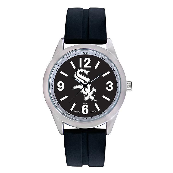 Men's Game Time Chicago White Sox Varsity Watch, Black