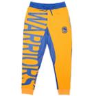Men's Unk Golden State Warriors Speckled Fleece Jogger Pants, Size: Xxl, Blue Other