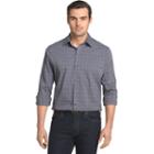 Big & Tall Van Heusen Traveler Stretch Classic-fit No-iron Button-down Shirt, Men's, Size: Xxl Tall, Grey Other
