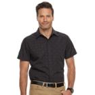 Men's Haggar Classic-fit Button-down Shirt, Size: Xxl, Grey Other