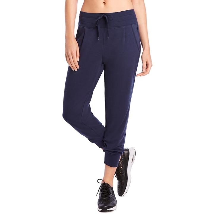 Women's Jockey Sport Retreat Mid-rise Jogger Sweatpants, Size: Medium, Blue