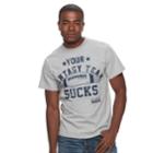 Men's Your Fantasy Team Sucks Tee, Size: Medium, Grey
