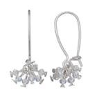 Lc Lauren Conrad Blue Beaded Cluster Nickel Free Drop Earrings, Women's