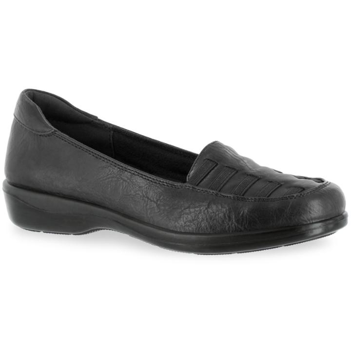 Easy Street Genesis Women's Comfort Slip-on Shoes, Size: 6.5 N, Black