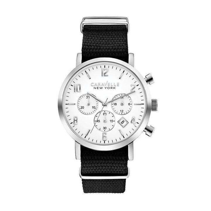 Caravelle New York By Bulova Watch - Men's Jasper Chronograph