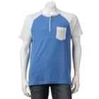 Men's Levi's&reg; Landon Raglan Henley Tee, Size: Medium, Ovrfl Oth