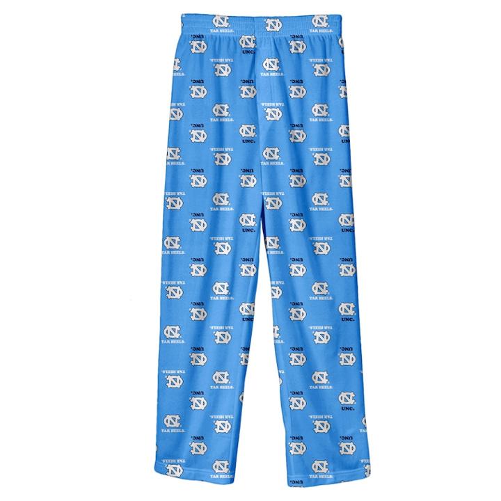 Boys 8-20 North Carolina Tar Heels Team Logo Lounge Pants, Size: M 10-12, Light Blue